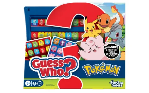 Copiii își pot pune la încercare cunoștințele cu jocul de societate Hasbro Ghicește? Pokémon