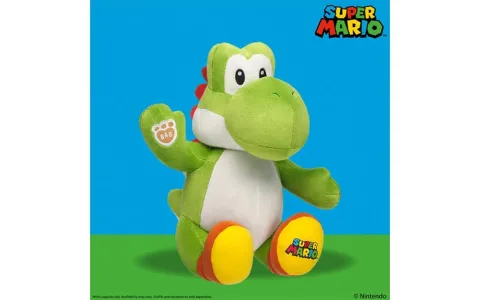 Copiii vor adora aceste plușuri Build-A-Bear Super Mario