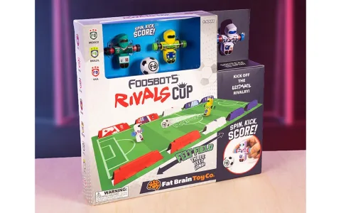 Joc de îndemânare Fat Brain Toys Foosbots Rivals Cup