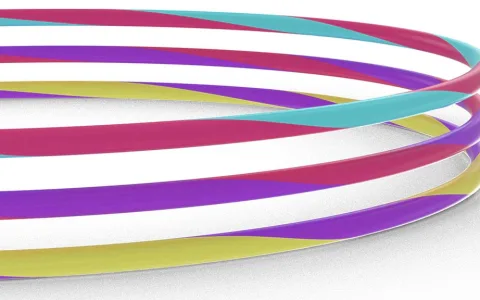 Kess joc sportiv cu miros de bomboane și cerc hula-hoop