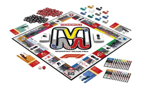 Dă viață nouă jocului de societate clasic cu ediția Hasbro Monopoly F1!