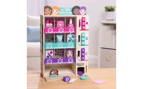 Fat Brain Toys: Parcul cascadorilor cu lansator magnetic