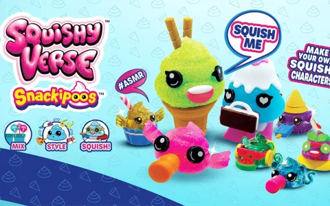 Jucării delicioase Squishyverse Snackipoos adorabile
