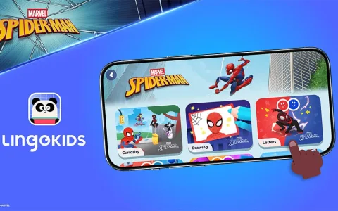 Sari-te în aventura ortografiei cu noile jocuri Spider-Man de la Lingokids!