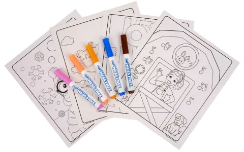 Mulți sunt entuziasmați de noile cărți de colorat Ms. Rachel Crayola