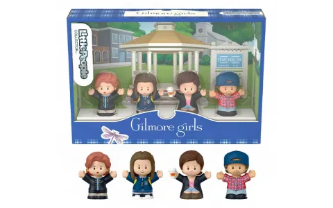 A sosit setul de colecție cu figurine mici Mattel Fisher-Price Little People inspirat din Gilmore Girls.
