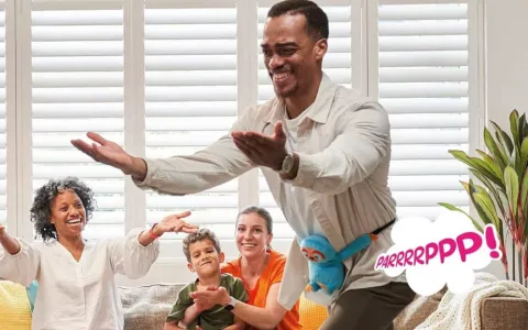 Joc de societate Golden Bear Toys Puki Yoga