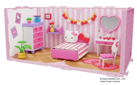 Goliath Sanrio a prezentat dulcea colecție de accesorii cu figurine de jucărie Hello Kitty