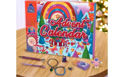 Prezentare de jucării: Calendarul advent Lila 2024
