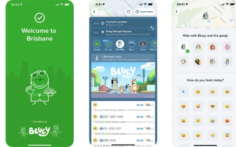 Călătorește cu Bluey în viața reală cu noua funcție pentru copii de la Citymapper