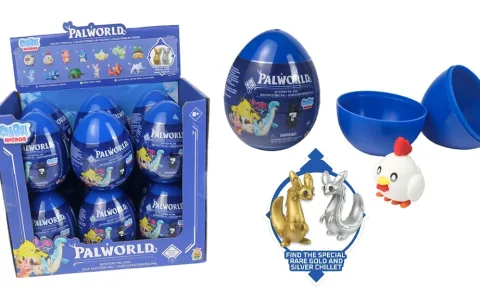 Miniaturile Cheebee din Palworld de la The Loyal Subjects - ouăle surpriză