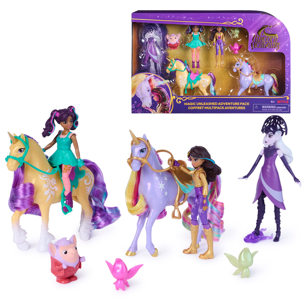 Academia Unicorniilor: Pachet multiplu de personaje cu unicorni - Spin Master