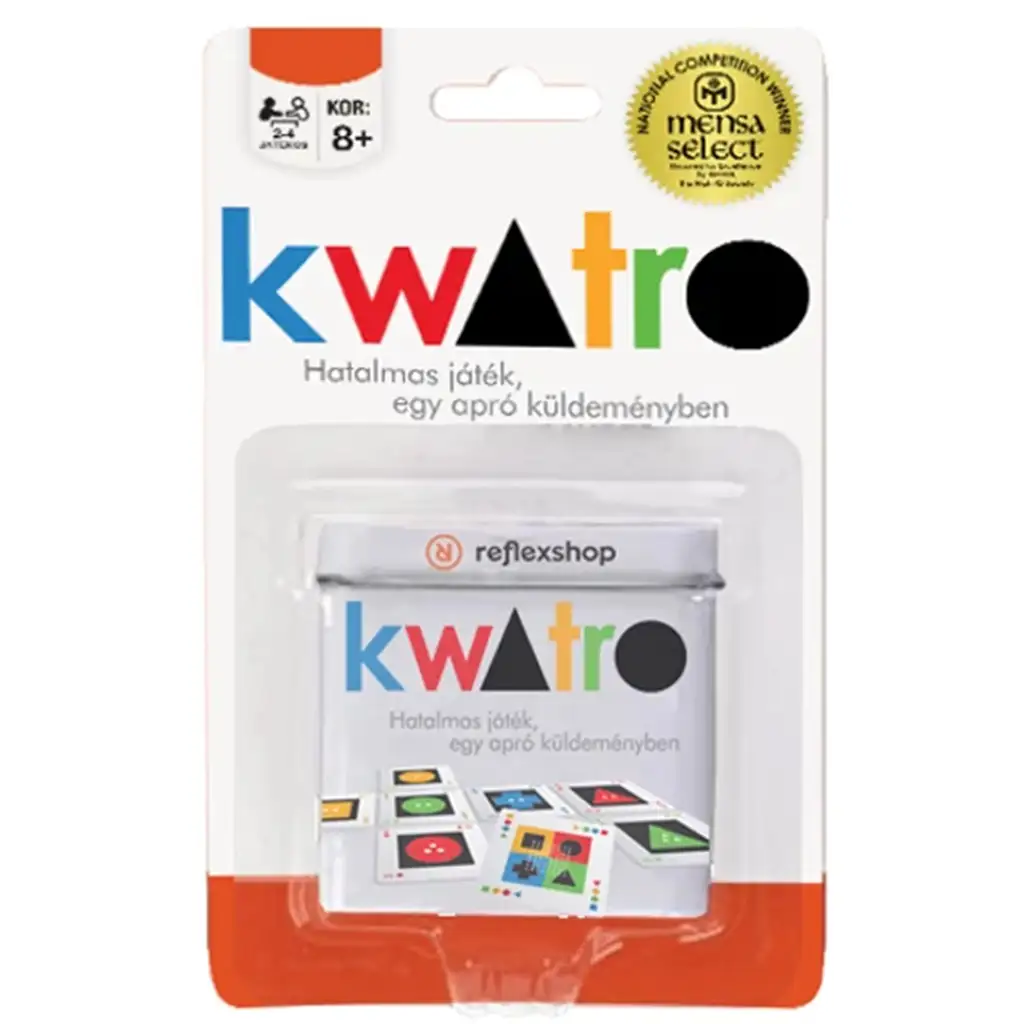 Joc de societate Kwatro în ambalaj blister