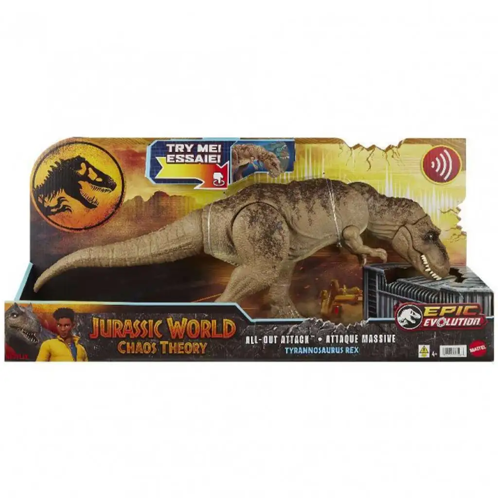 Jurassic World Atacator Colosal T-Rex - Mattel cumpăra Jucariishop