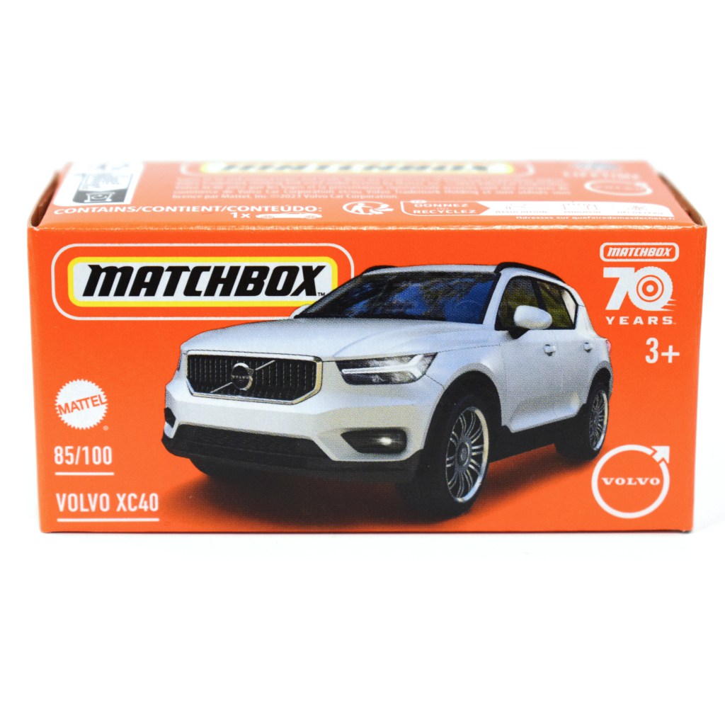 Matchbox Volvo XC40 mașinuță în cutie de carton 1/64 - Mattel
