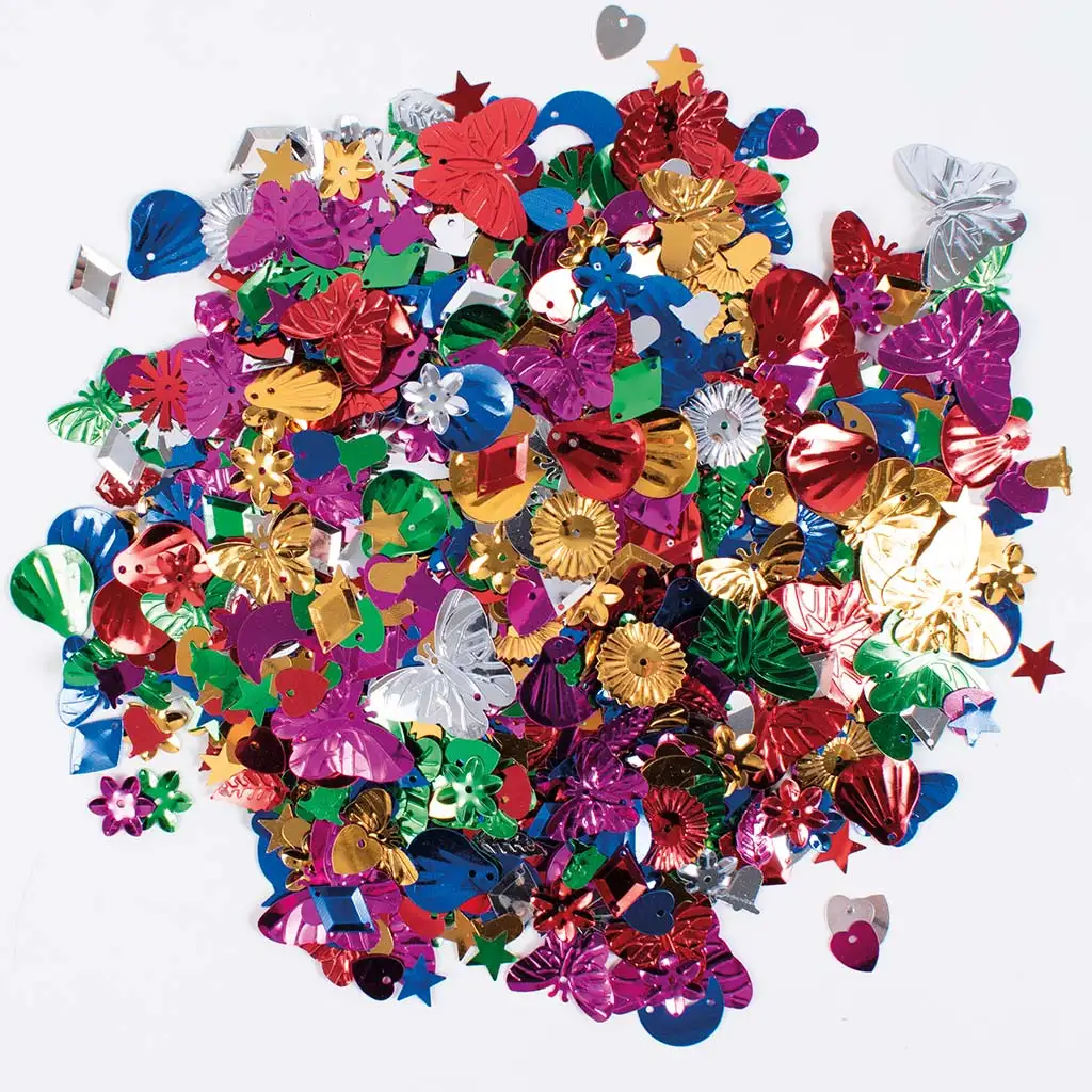 PlayBox: Paiete colorate în diferite culori, dimensiuni și forme, pachet de 100g.