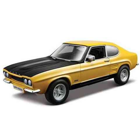 Bburago Ford Capri RS2600 (1970) metal maşină galbenă 1/32 cumpăra