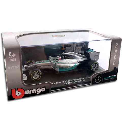 Bburago Mercedes AMG Petronas F1 ( Nico Rosberg) model auto 1/32
