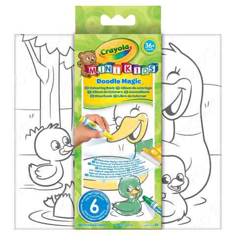 Crayola: Caiet educativ in care poti sa colorezi 