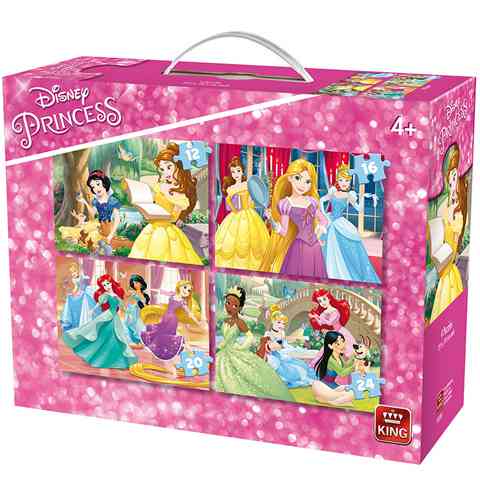 Disney Princess 4 in 1 puzzle cumpăra Jucariishop
