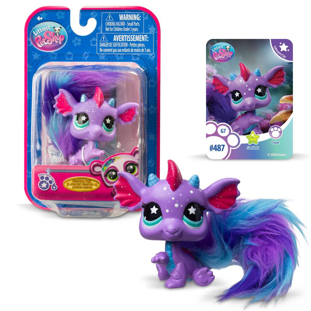 Figurină surpriză Littlest Pet Shop blister seria 6 1buc