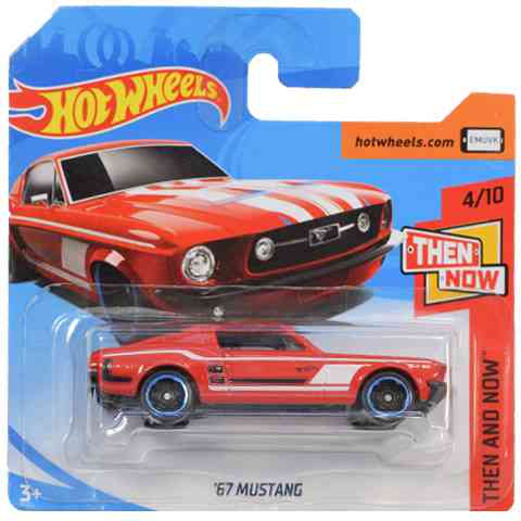 Hot Wheels '67 Mustang maşină 1/64 - Mattel cumpăra Jucariishop