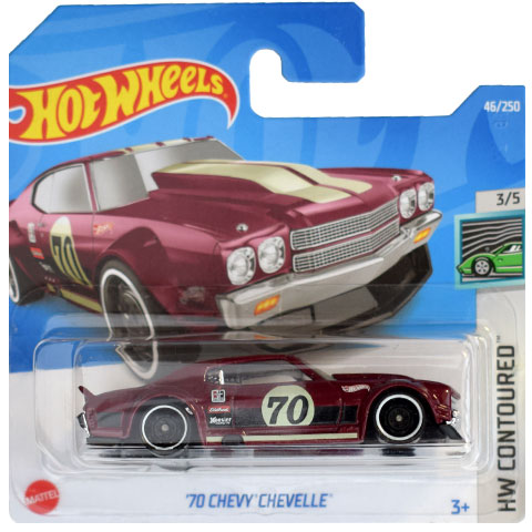 Hot Wheels '70 Chevy Chevelle mașină 1/64 - Mattel cumpăra Jucariishop