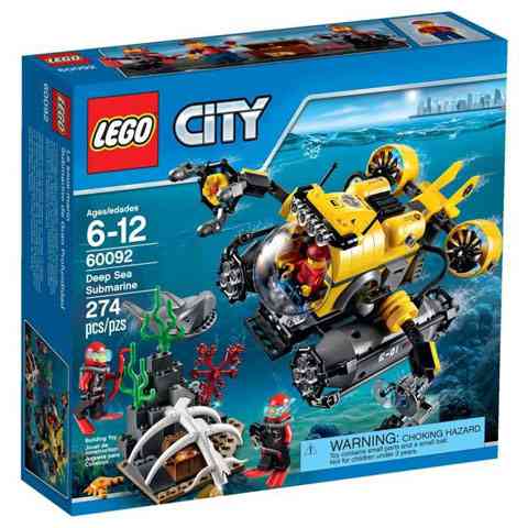 Lego City Deep Sea Submarine (60092) cumpăra Jucariishop