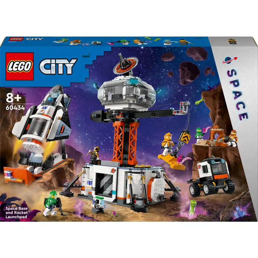 LEGO® City Stație Spațială și Lansator de Rachete (60434) cumpăra
