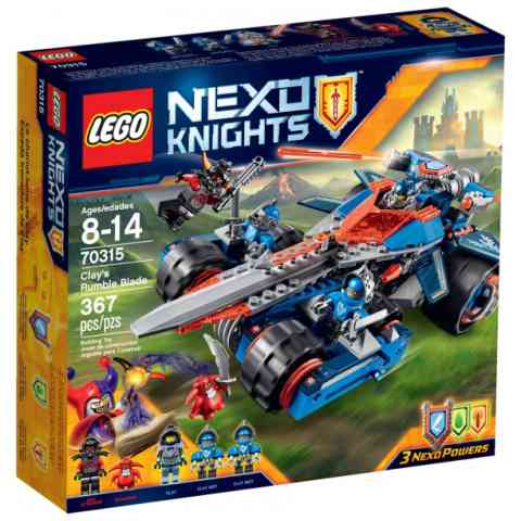 にこ Lego Nexo Knights Clay Rumble Blade (70315) cumpăra Jucariishop