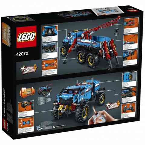 LEGO® Technic 6x6 jeep (42070) cumpăra Jucariishop