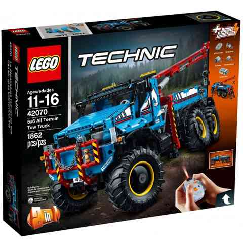 LEGO® Technic 6x6 jeep (42070) cumpăra Jucariishop