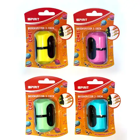 Spirit: Comet 3 găuri ascuțitoare mai multe variante 1bc în pachet blister