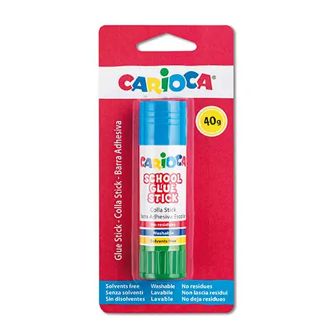 Stift lipici 40g în pachet blister - Carioca