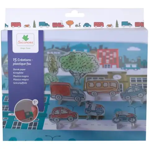 Sycomore: Colorează, taie, coace set creativ pentru băieți