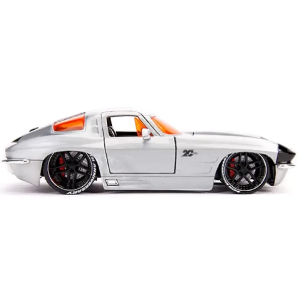 1963 Chevy Sting Ray model auto metal 1/24 - Simba Toys imaginea 3