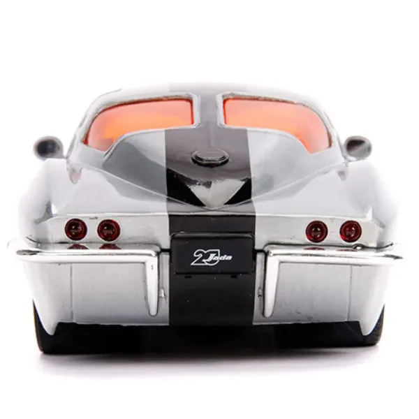 1963 Chevy Sting Ray model auto metal 1/24 - Simba Toys imaginea 6