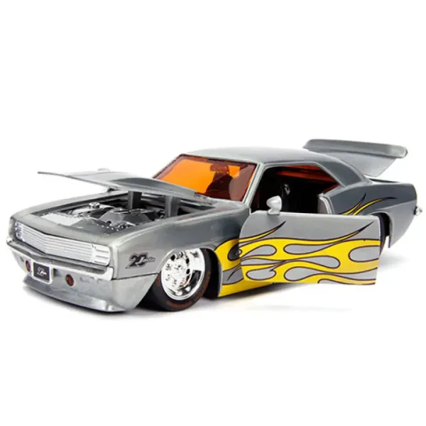 1969 Chevy Camaro model mașină metal 1/24 - Simba Toys imaginea 4