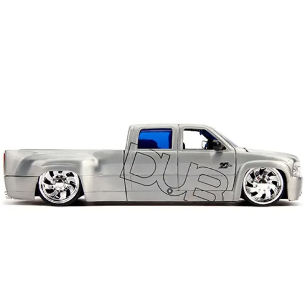 1999 Chevy Silverado Dooley metal mașină model 1/24 - Simba Toys imaginea 3