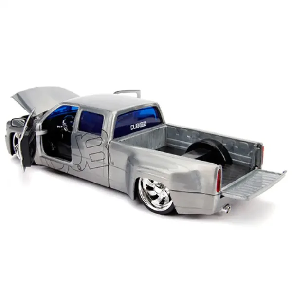 1999 Chevy Silverado Dooley metal mașină model 1/24 - Simba Toys imaginea 4