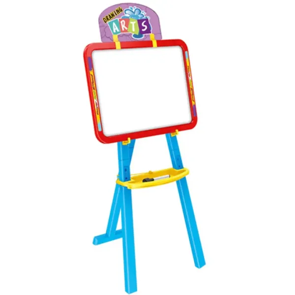 3 in 1 tablă desen două fețe culoarea albastru 40x6x59cm imaginea 2