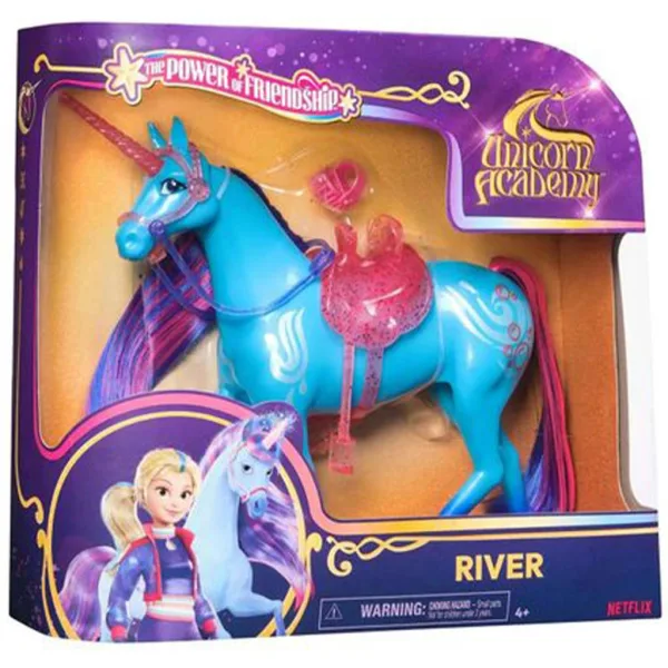 Academia Unicorni: Figurină unicorn River - Spin Master imaginea 1