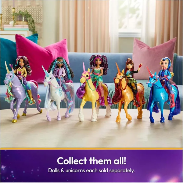 Academia Unicorniilor: Figurină unicorn Wildstar - Spin Master imaginea 4