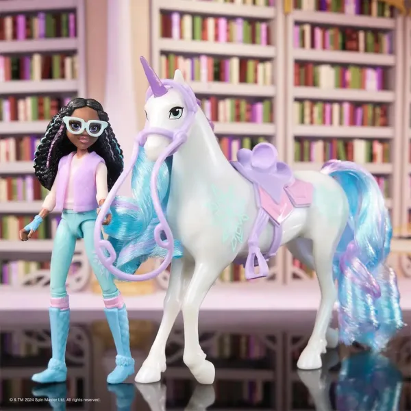 Academia Unicornilor: Cu bebelușul unicorn - Layla și Glacier - Spin Master imaginea 3