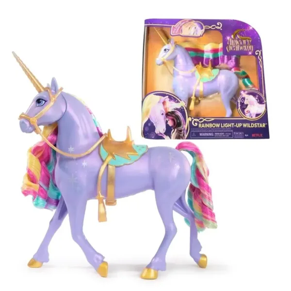 Academia Unicornilor: Unicornul luminos Wildstar - Spin Master imaginea 1