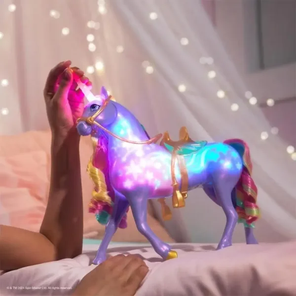 Academia Unicornilor: Unicornul luminos Wildstar - Spin Master imaginea 3