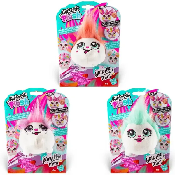 Animale de pluș colorabile cu aerograf, disponibile în mai multe variante, 1 buc. imaginea 1