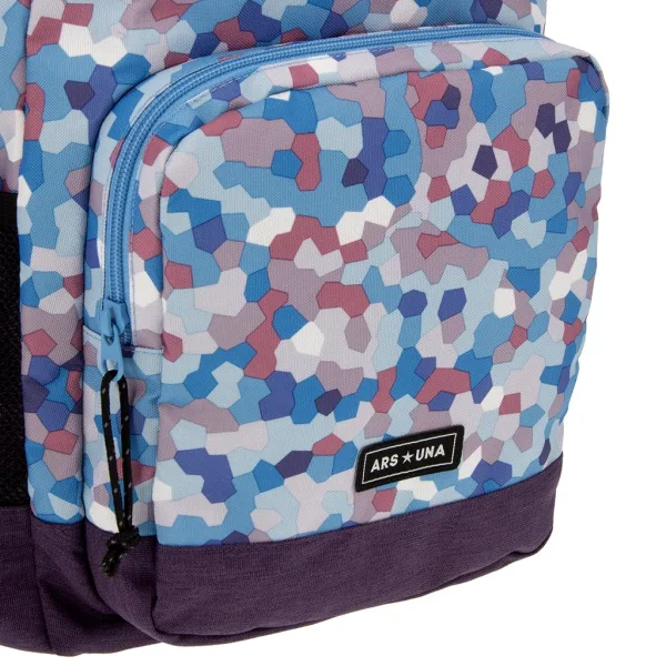 Ars Una: Caleidoscope-blue rucsac școlar AU-14 32x51x25cm imaginea 6