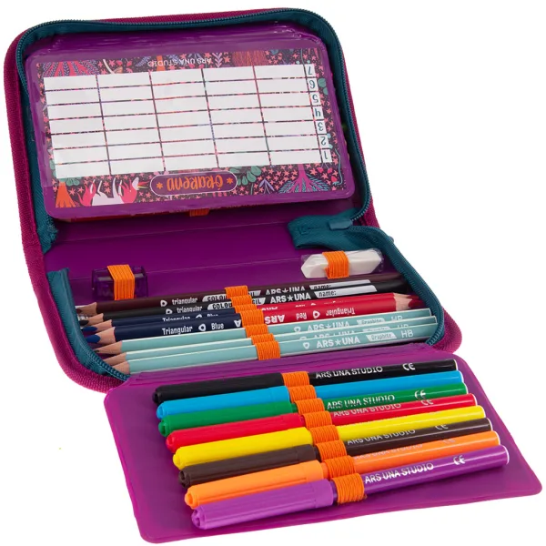 Ars Una: Charme penar pliabil umplut 13x19x4 cm imaginea 3