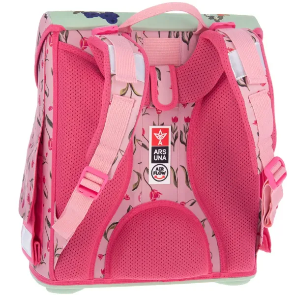 Ars Una: Cute Animals Doggie rucsac școlar compact ergonomic cu închidere magnetică, 33x41x24cm imaginea 4